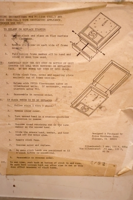 画像16: dp-260204-04 PEPSI 1970's-1980's Lighted Wall Clock