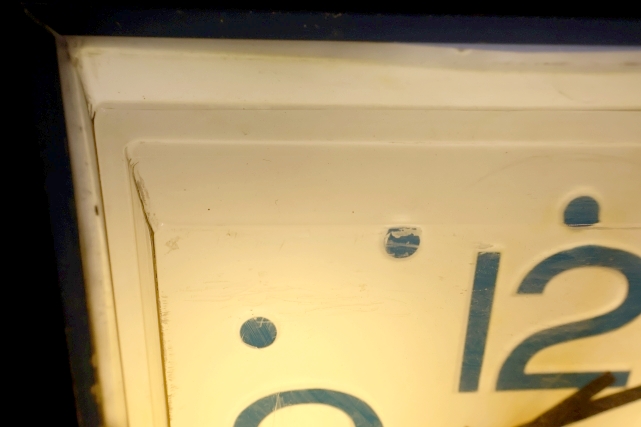 画像2: dp-260204-04 PEPSI 1970's-1980's Lighted Wall Clock