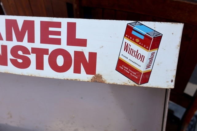 画像3: dp-260204-27 CAMEL WINSTON 1960's Metal Store Display Rack