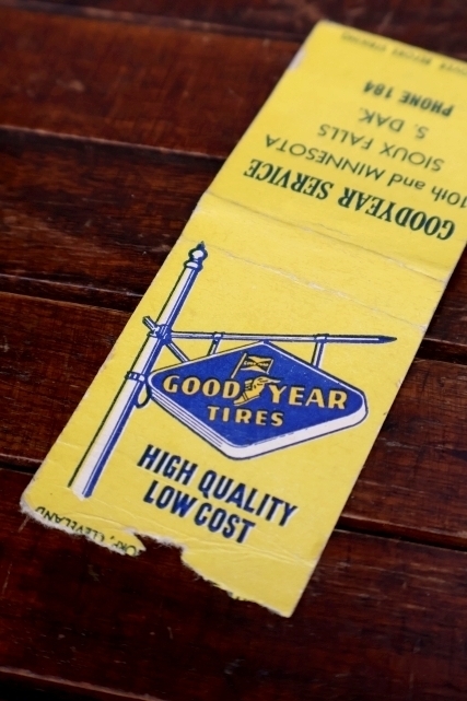 画像2: dp-260204-120 GOODYEAR TIRES 1940's-1950's MATCH BOOK