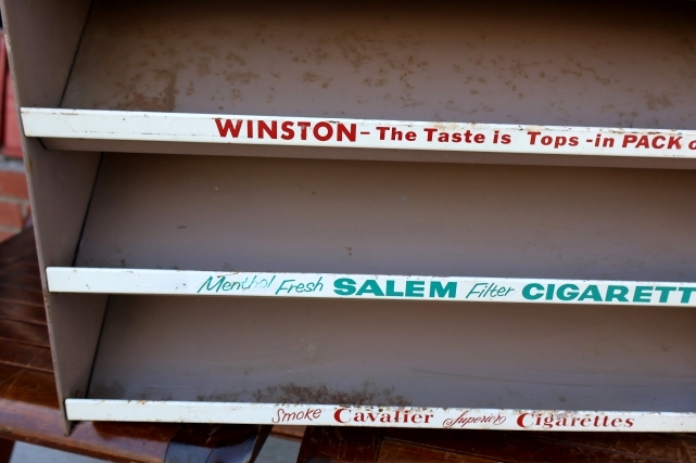 画像6: dp-260204-27 CAMEL WINSTON 1960's Metal Store Display Rack