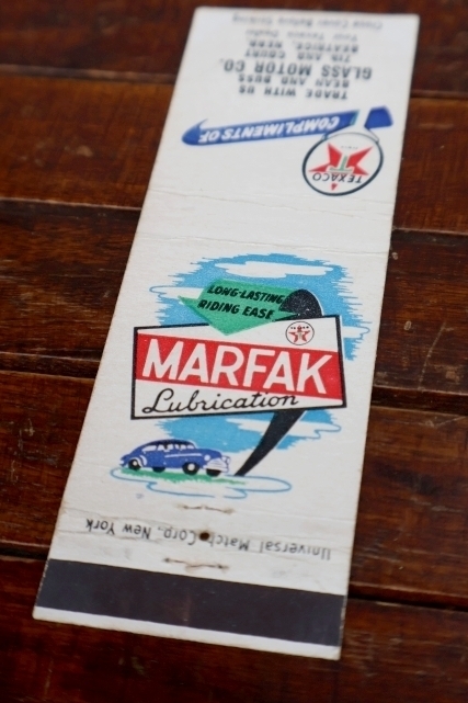 画像2: dp-260204-120 TEXACO MARFAK 1950's MATCH BOOK