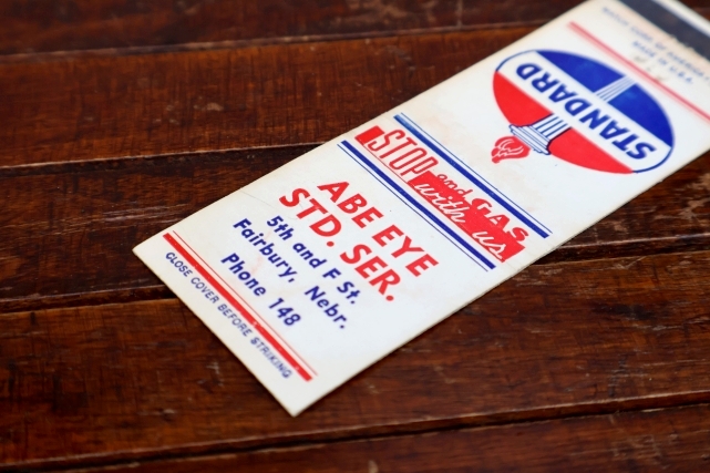 画像3: dp-260204-120 STANDARD OIL 1940's-1950's MATCH BOOK