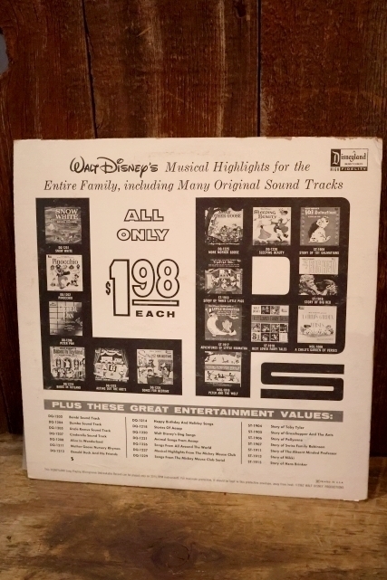 画像5: ct-251201-35 WALT DISNEY'S songs from the MICKEY MOUSE CLUB serials 1962 LP Record