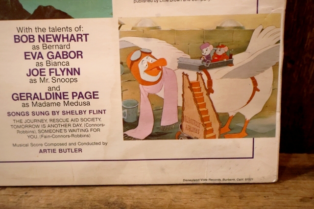 画像6: ct-251201-34 Walt Disney's THE RESCUERS 1977 LP Record