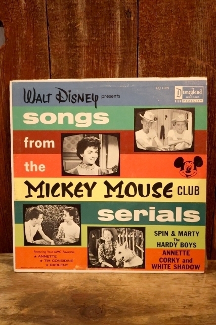 画像1: ct-251201-35 WALT DISNEY'S songs from the MICKEY MOUSE CLUB serials 1962 LP Record