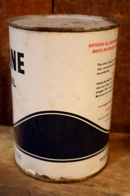 画像4: dp-260204-107 TEXACO HAVOLINE MOTOR OIL ONE U.S. QUART CAN
