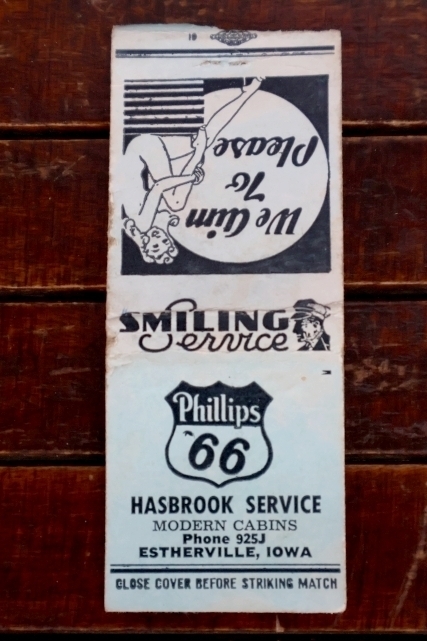 画像1: dp-260204-120 Phillips 66 1950's Matchbook
