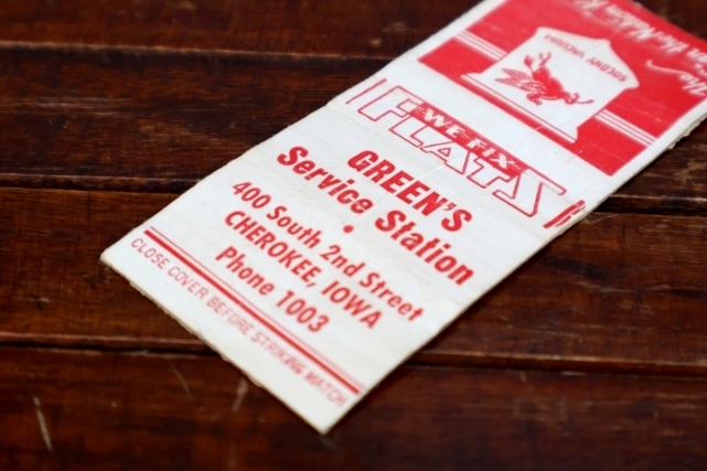 画像3: dp-260204-120 SOCONY VACUUM 1940's-1950's Matchbook