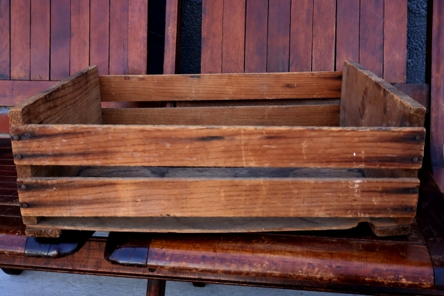 画像4: dp-260226-03 VALDORA PRODUCE CO., INC. Vintage Wood Crate Box