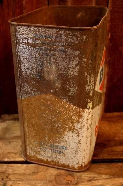 画像4: dp-260204-62 D-X POWER MOTOR OIL 1960's-1970's TWO U.S. GALLONS CAN