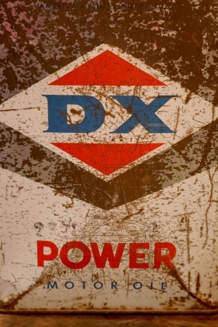 画像2: dp-260204-62 D-X POWER MOTOR OIL 1960's-1970's TWO U.S. GALLONS CAN