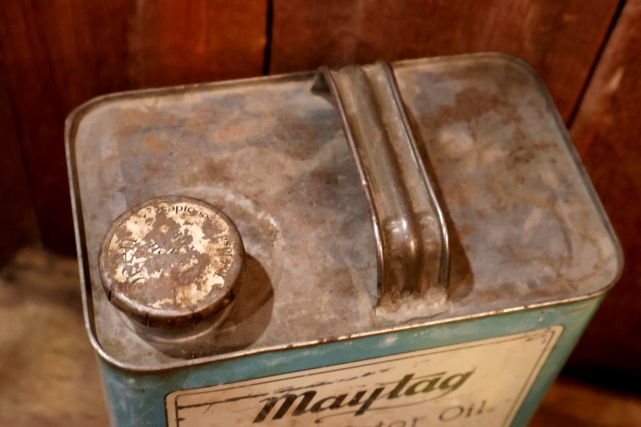 画像6: dp-260204-91 Maytag 1950's Multi-Motor Oil ONE U.S. GALLON CAN