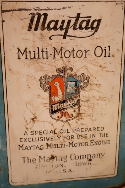 画像2: dp-260204-91 Maytag 1950's Multi-Motor Oil ONE U.S. GALLON CAN