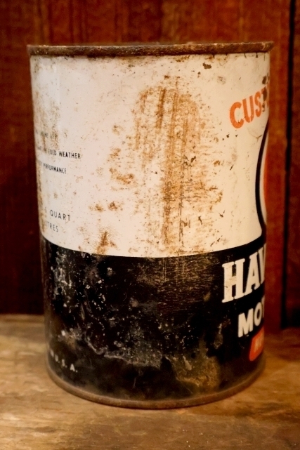 画像6: dp-260226-01 THE TEXAS COMPANY(TEXACO) 1950's-1960's HAVOLINE ONE U.S. QUART CAN