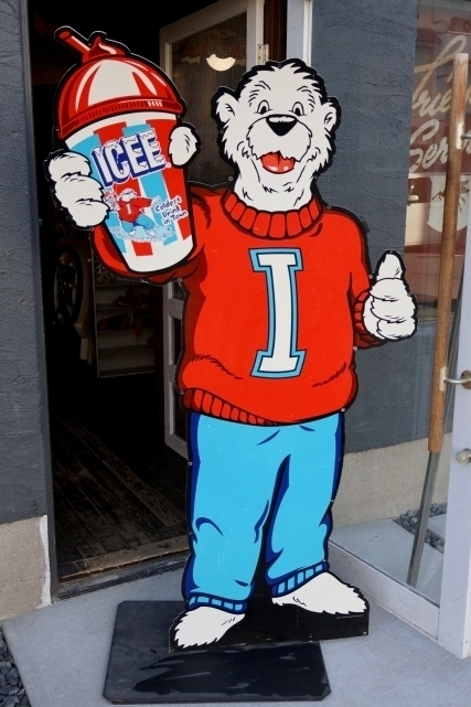画像1: ct-260204-04 【店頭ピックのみ・発送不可】ICEE POLAR BEAR 2000's Store Display Sign