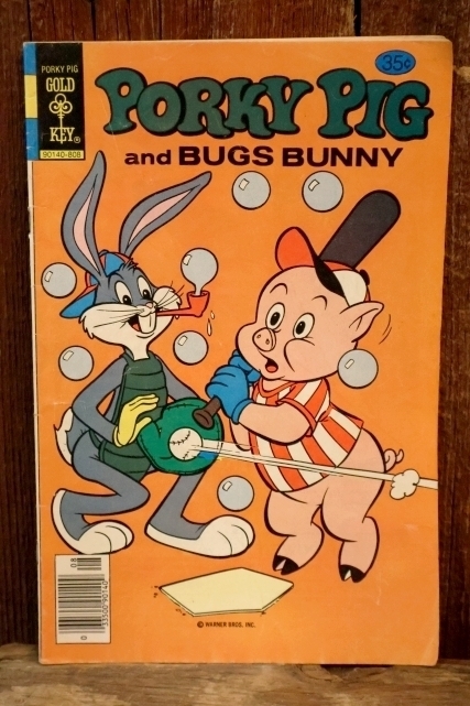 画像1: ct-251201-07 PORKY PIG and BUGS BUNNY / GOLD KEY August 1978 Comic