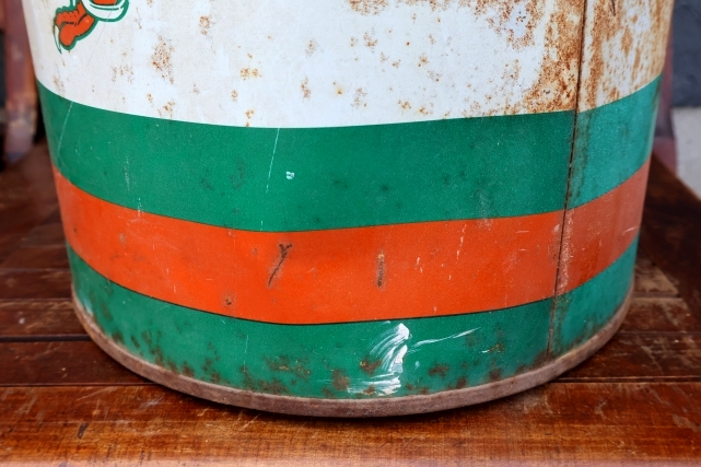 画像8: dp-260204-31 University of Miami / Miami Hurricanes 〜1980's Trash Garbage Waste Can