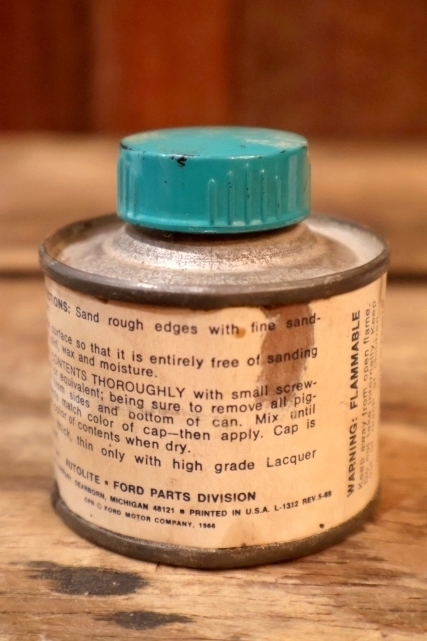 画像3: dp-260204-42 Ford 1960's AE60 COLOR PATCH ENAMEL 3 FL.OZ. CAN "GRABBER GREEN"