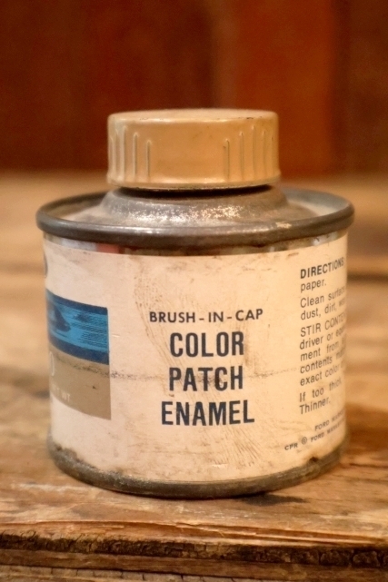 画像2: dp-260204-42 Ford 1960's AE60 COLOR PATCH ENAMEL 3 FL.OZ. CAN "BUFF"