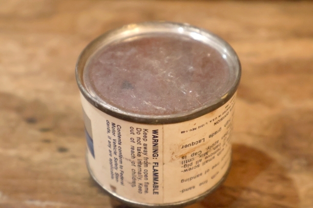 画像5: dp-260204-42 Ford 1960's AE60 COLOR PATCH ENAMEL 3 FL.OZ. CAN "YELLOW MET."