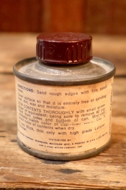 画像3: dp-260204-42 Ford 1960's AE60 COLOR PATCH ENAMEL 3 FL.OZ. CAN "MAROON MET."