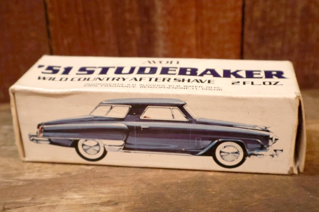 画像7: dp-260303-02 AVON / 1970's '51 STUDEBAKER WILD COUNTRY AFTER SHAVE GLASS BOTTLE
