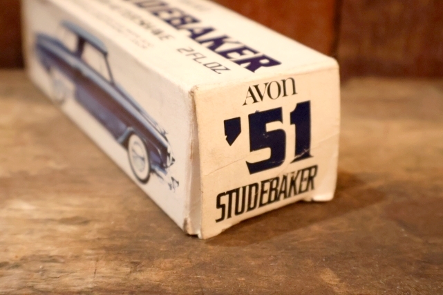 画像10: dp-260303-02 AVON / 1970's '51 STUDEBAKER WILD COUNTRY AFTER SHAVE GLASS BOTTLE
