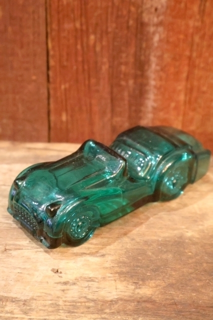 画像2: dp-260303-02 AVON / 1970's TRIUMPH TR3 '56 WILD COUNTRY AFTER SHAVE GLASS BOTTLE