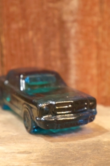 画像3: dp-260303-02 AVON / 1970's '64 Mustang  SPICY AFTER SHAVE GLASS BOTTLE