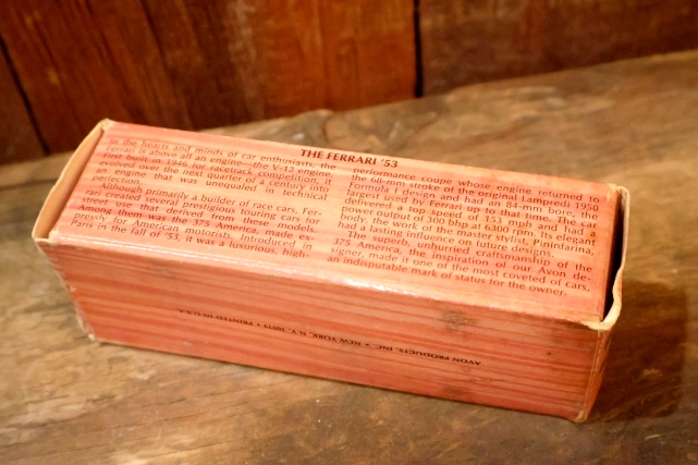 画像10: dp-260303-02 AVON / 1970's FERRARI '53  WILD COUNTRY AFTER SHAVE GLASS BOTTLE