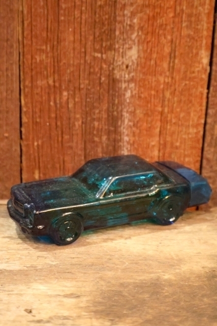 画像2: dp-260303-02 AVON / 1970's '64 Mustang  SPICY AFTER SHAVE GLASS BOTTLE