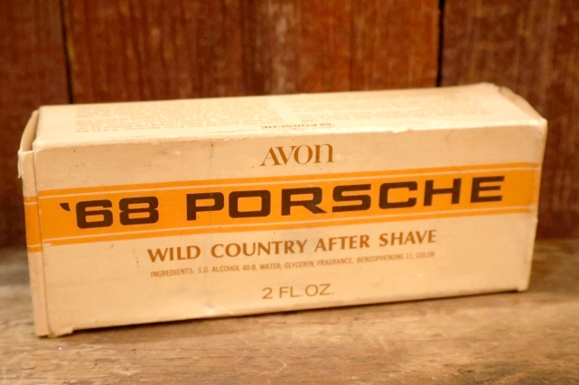 画像7: dp-260303-02 AVON / 1970's '68 PORCHE WILD COUNTRY AFTER SHAVE GLASS BOTTLE
