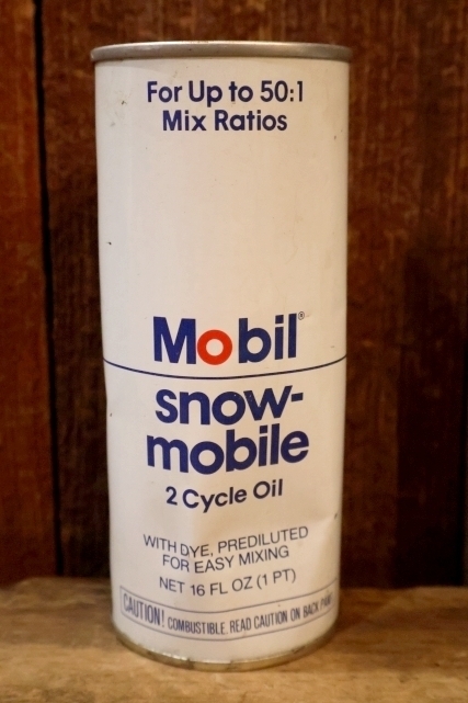 画像1: dp-260204-96 Mobil snow-mobile 2 Cycle Oil 16 FL. OZ. CAN