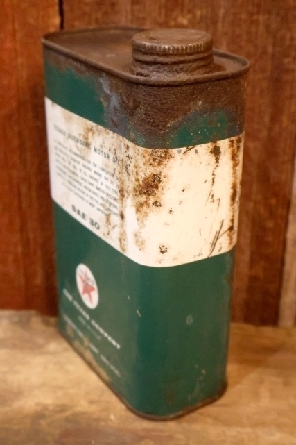 画像5: dp-251201-10 TEXACO 1950's OUTBOARD MOTOR OIL ONE U.S. QUART CAN