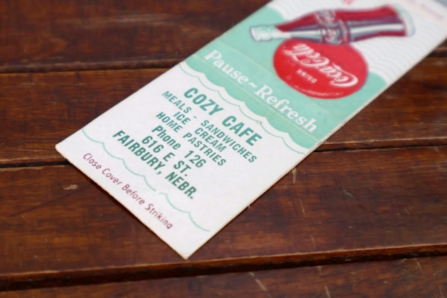 画像3: dp-260204-120 Coca-Cola 1940's-1950's Matchbook