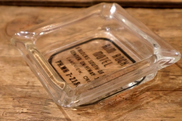 画像5: dp-260204-60 RIM RICK MOTEL VINTAGE GLASS ASHTRAY