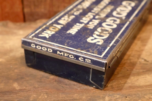 画像5: dp-260322-06 GOOD MFG. Co, INC / 〜1950's "GOOD" GOODS RUBBER RINGS TIN BOX
