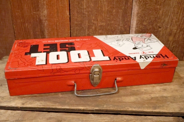 画像4: dp-260322-03 Handy Andy 1960's TOOL SET BOX