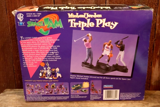 画像8: ct-260322-04 SPACE JAM / Playmates 1996 Michael Jordan Triple Play