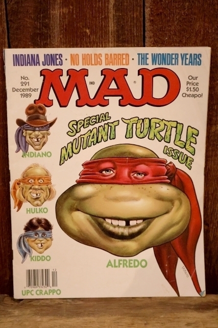 画像1: ct-260322-14 MAD MAGAZINE No.291 December "TMNT"