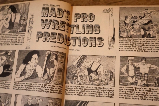 画像4: ct-260322-12 MAD MAGAZINE No.264 July 1986 "Hulk Hogan"