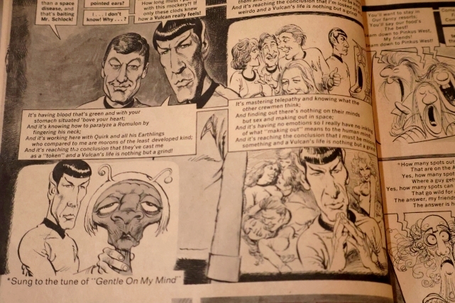 画像4: ct-260322-16 MAD MAGAZINE No.186 October 1976 "Star Trek"