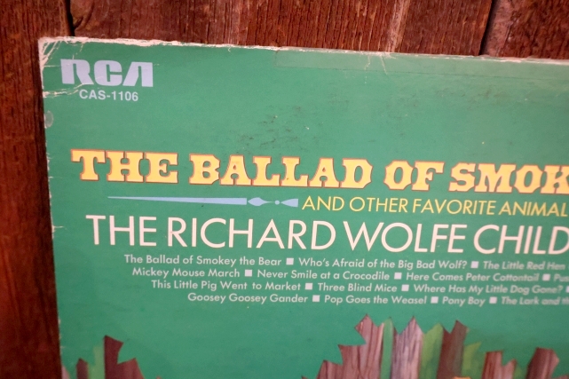 画像4: ct-251201-44 Smokey Bear / RCA 1976 LP Record "THE BALLAD OF SMOKEY THE BEAR"