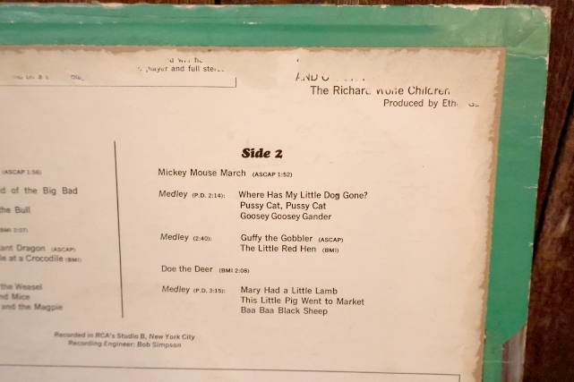 画像7: ct-251201-44 Smokey Bear / RCA 1976 LP Record "THE BALLAD OF SMOKEY THE BEAR"