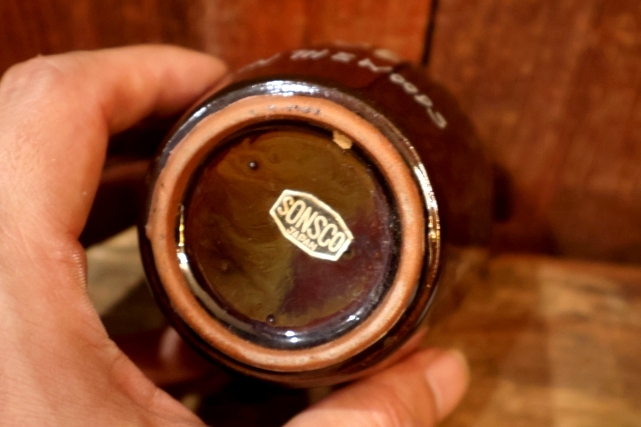 画像9: dp-260325-17 SONSCO 1950's-1960's Skull Decanter Bottle