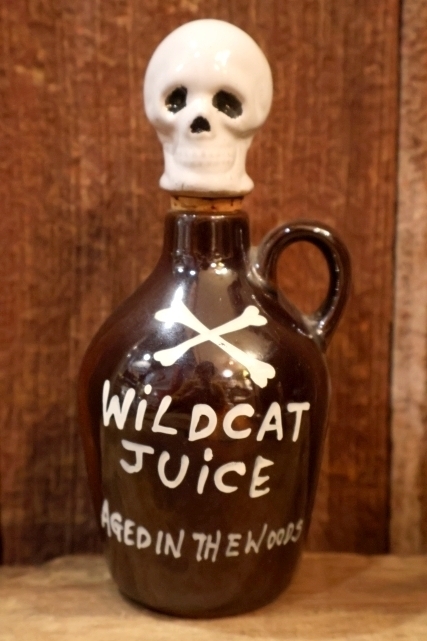 画像1: dp-260325-17 SONSCO 1950's-1960's Skull Decanter Bottle