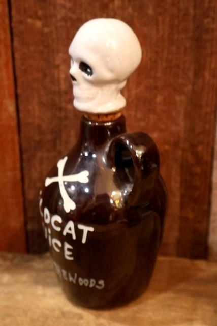 画像4: dp-260325-17 SONSCO 1950's-1960's Skull Decanter Bottle
