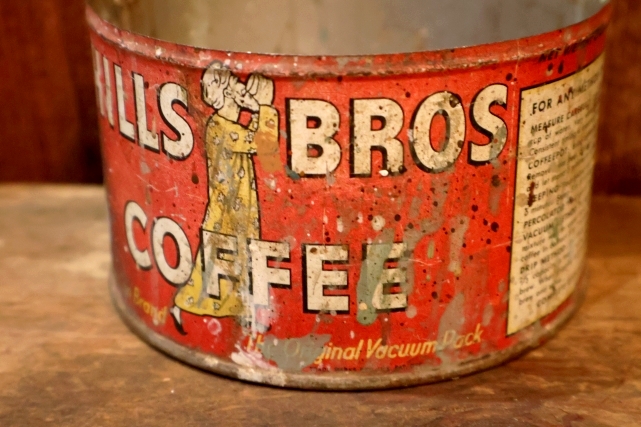 画像4: dp-260226-05 HILLS BROS COFFEE 1950's ONE POUND CAN