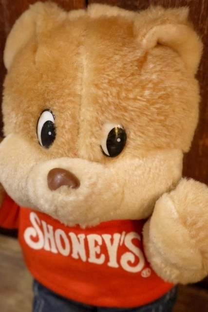 画像2: ct-260325-22 SHONEY'S BEAR 1990's Plush Doll